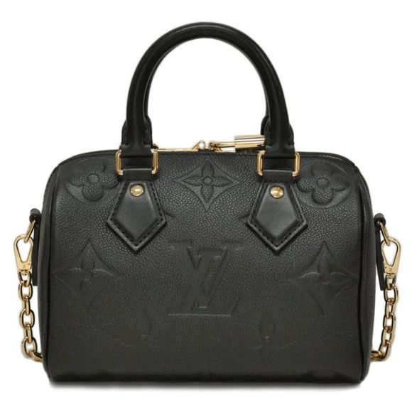 Louis Vuitton LV Monogram Empreinte Speedy 20 Noir - Picture 1 of 8